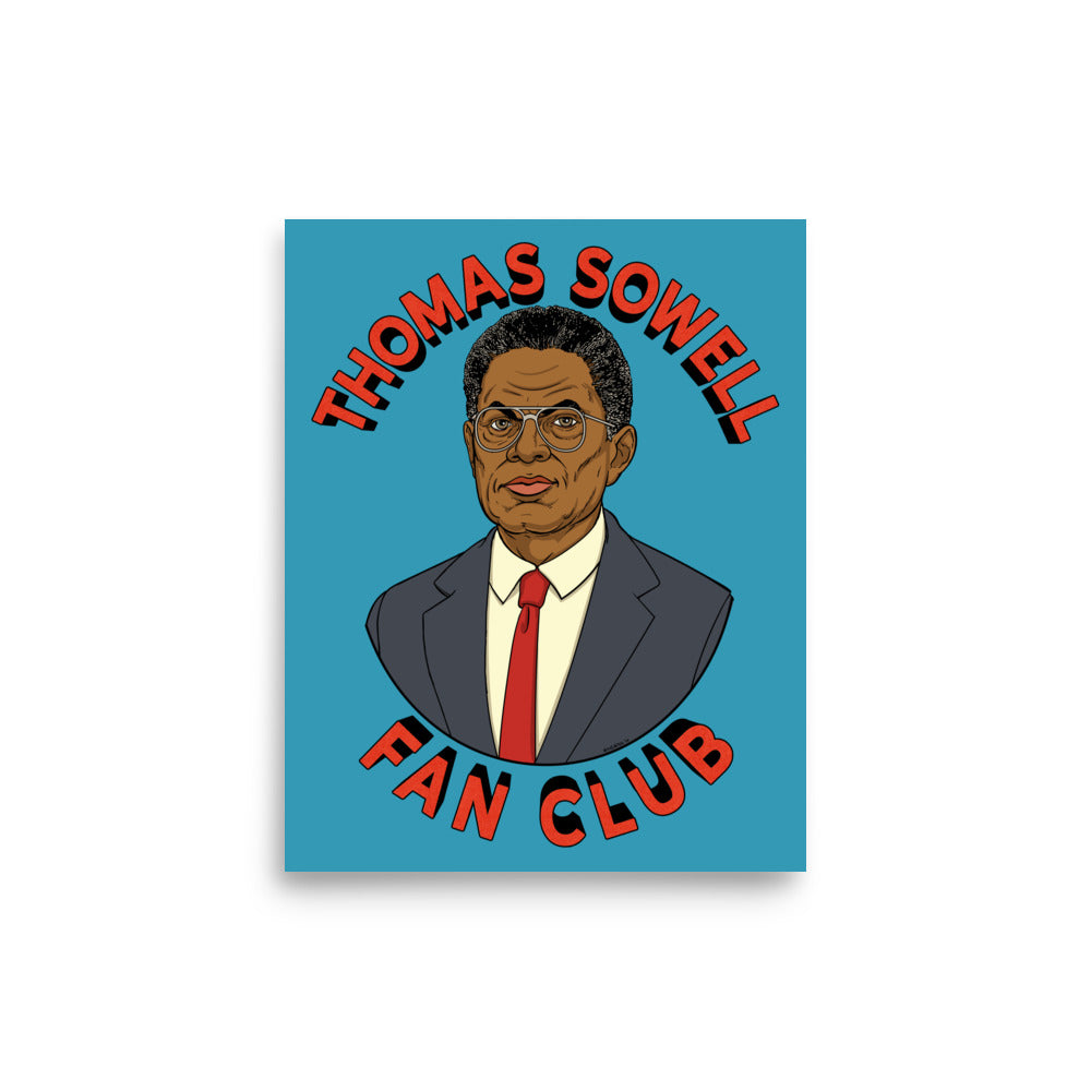 Thomas Sowell Fan Club Print