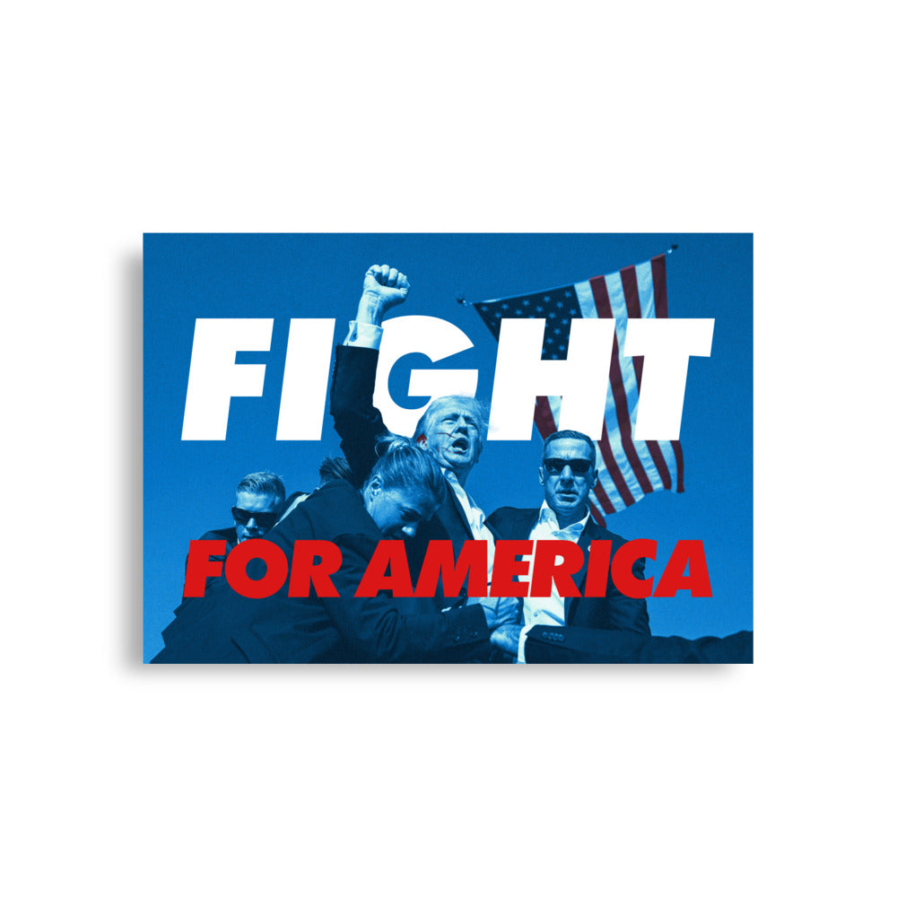 Fight for America Trump Poster