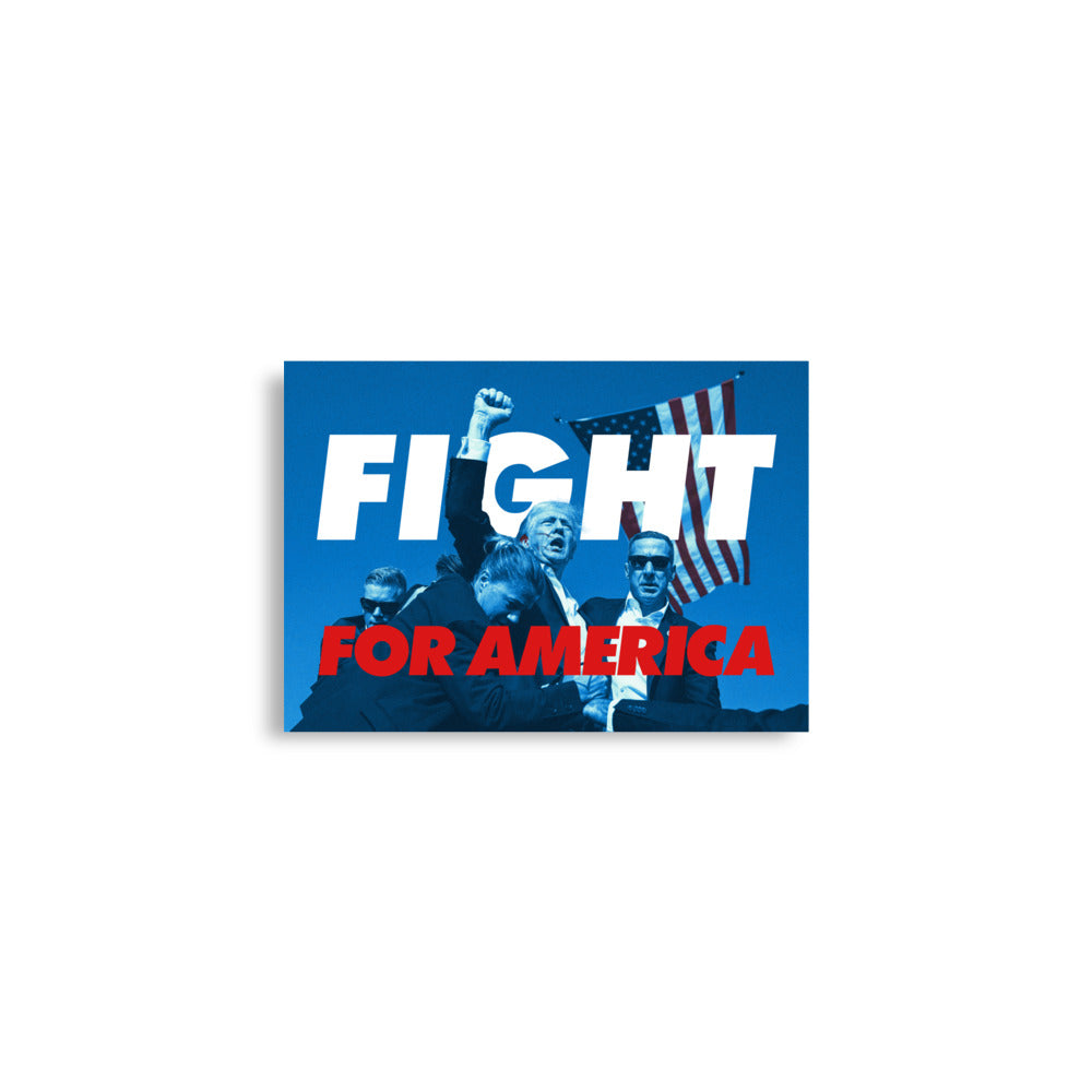 Fight for America Trump Poster