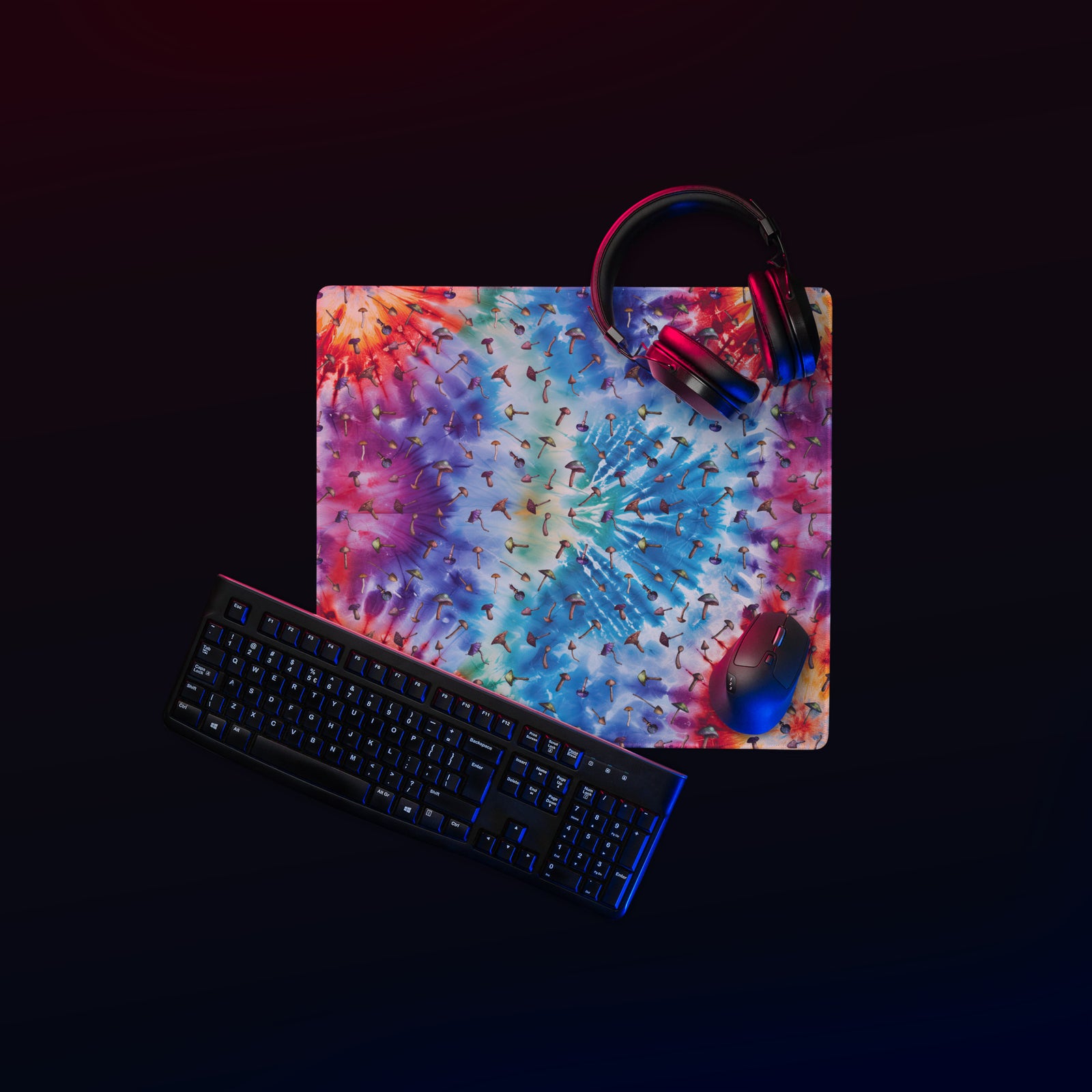 Mushroom Mirage Gaming Mouse Pad