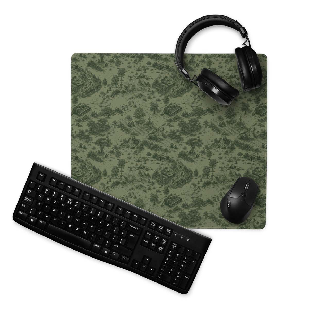 Normandy ’44 Toile Gaming Mouse Pad