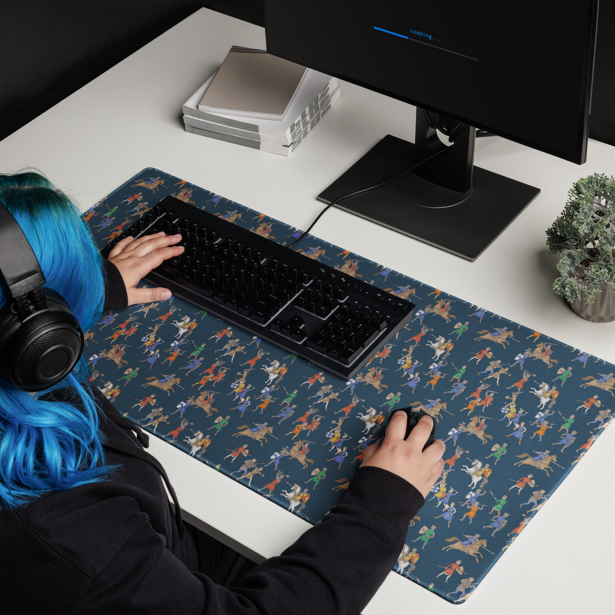 Medieval Battle Desk Mat