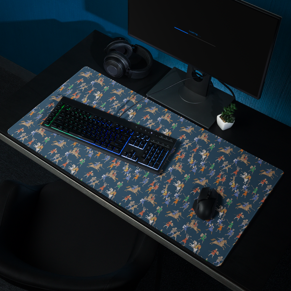 Medieval Battle Desk Mat