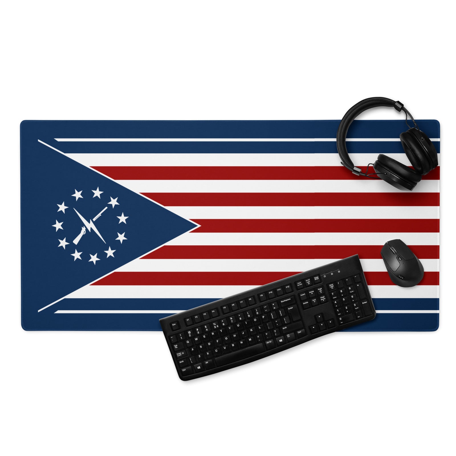 Minutemen Flag Gaming Playmat