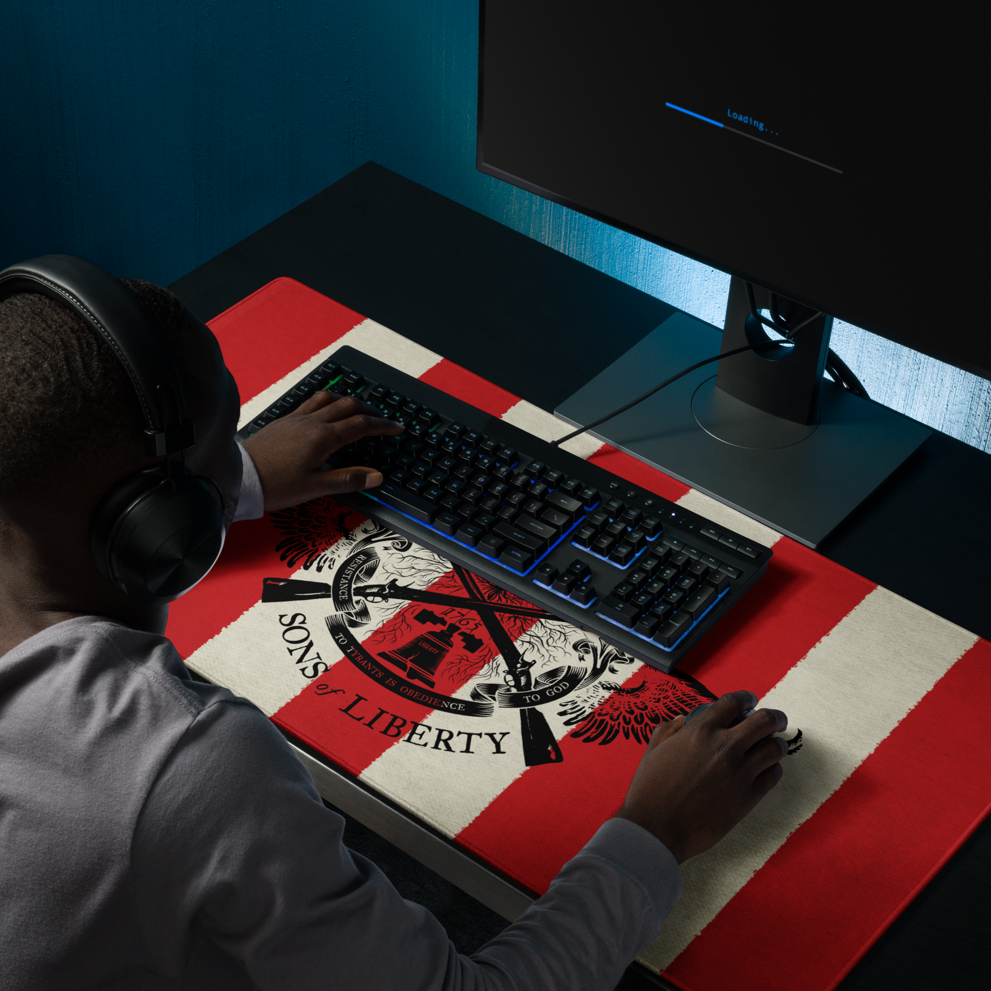 Sons of Liberty Desk Mat Mouse Pad
