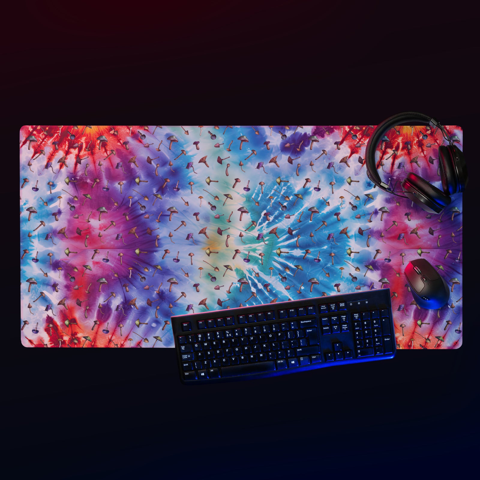 Mushroom Mirage Gaming Mouse Pad