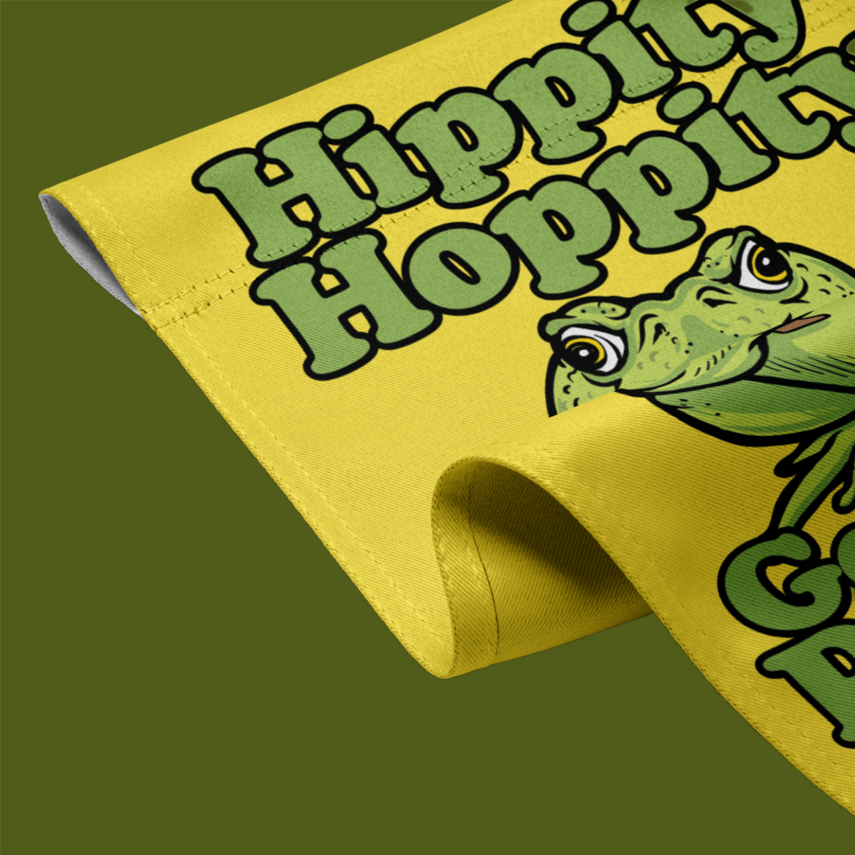 Hippity Hoppity Get off My Property Garden flag
