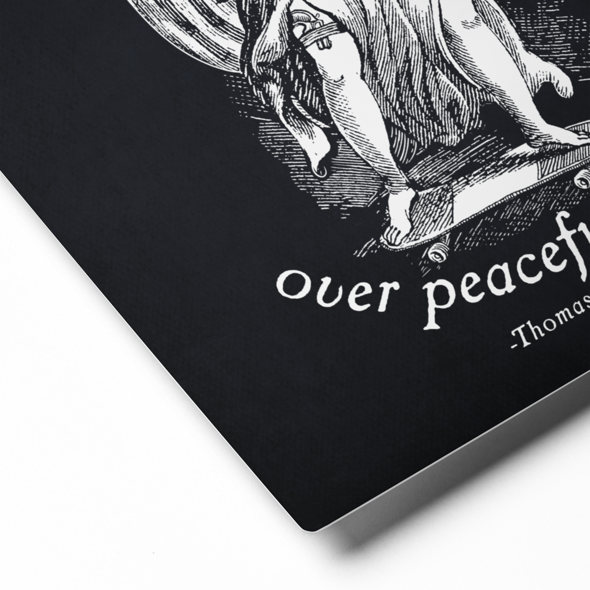 I Prefer Dangerous Freedom Jefferson Quote Metal Print