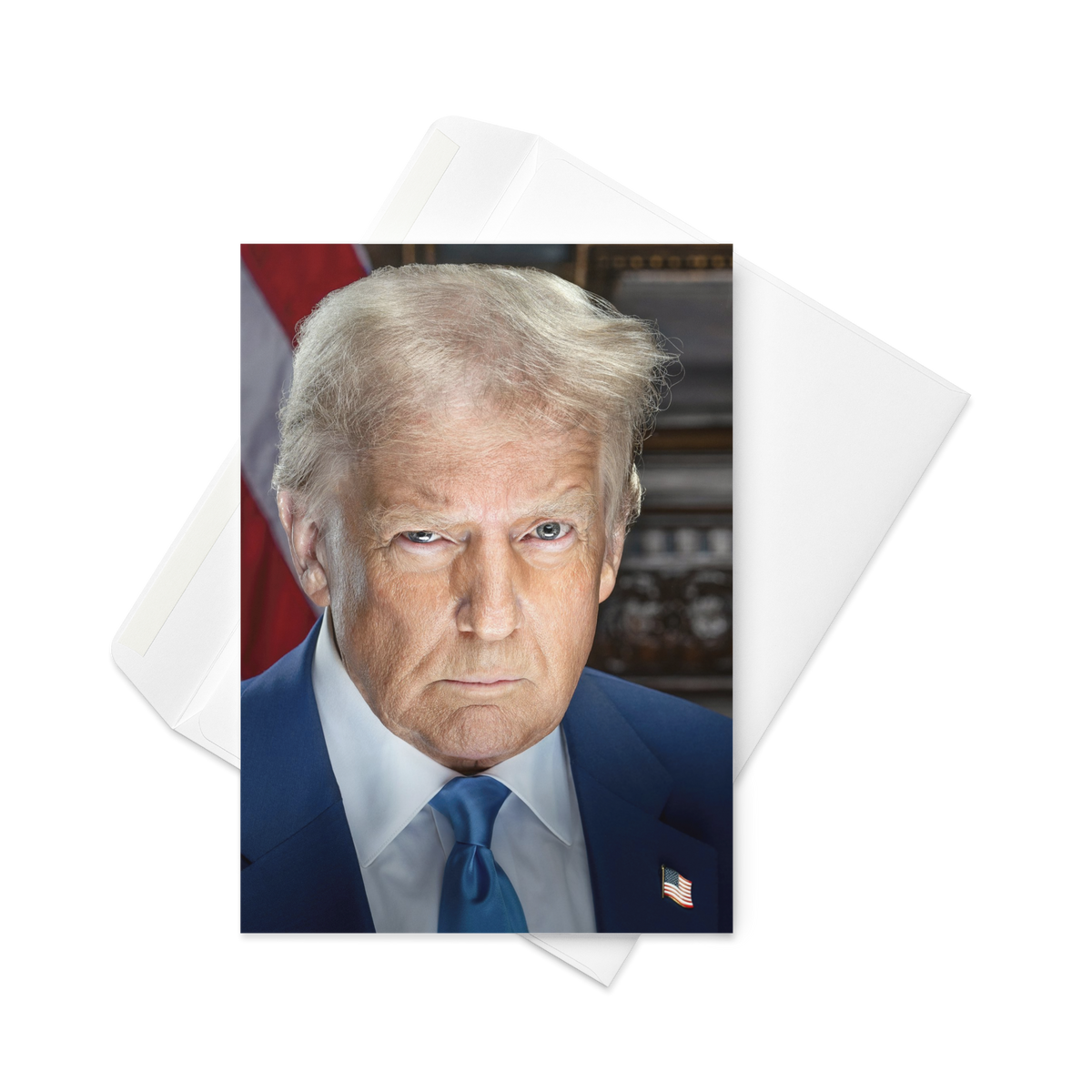 Trump Official Portrait Greeting Card