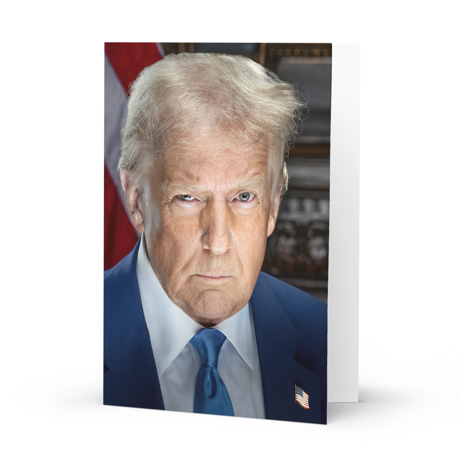 Trump Official Portrait Greeting Card