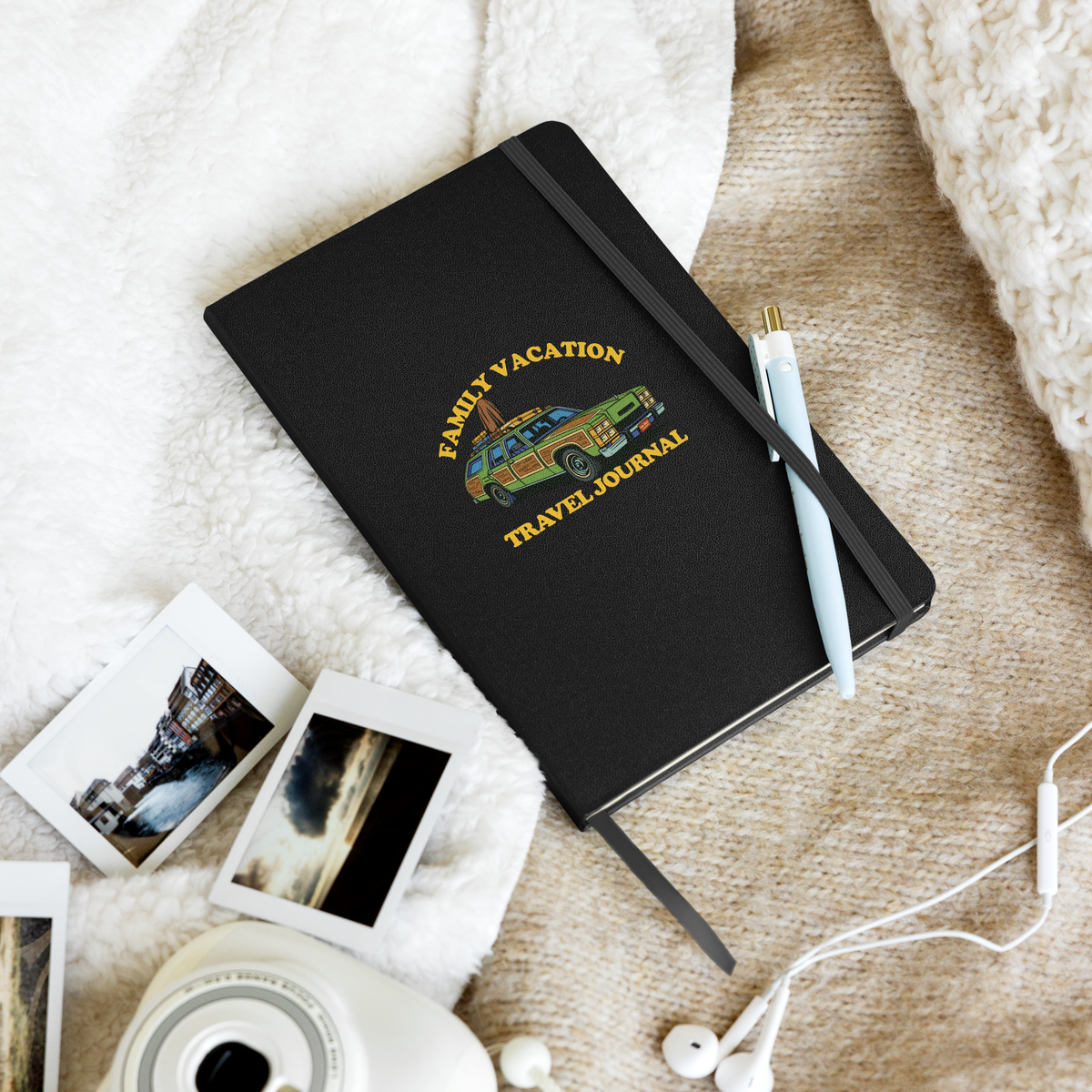 Family Vacation Hardcover Bound Notebook