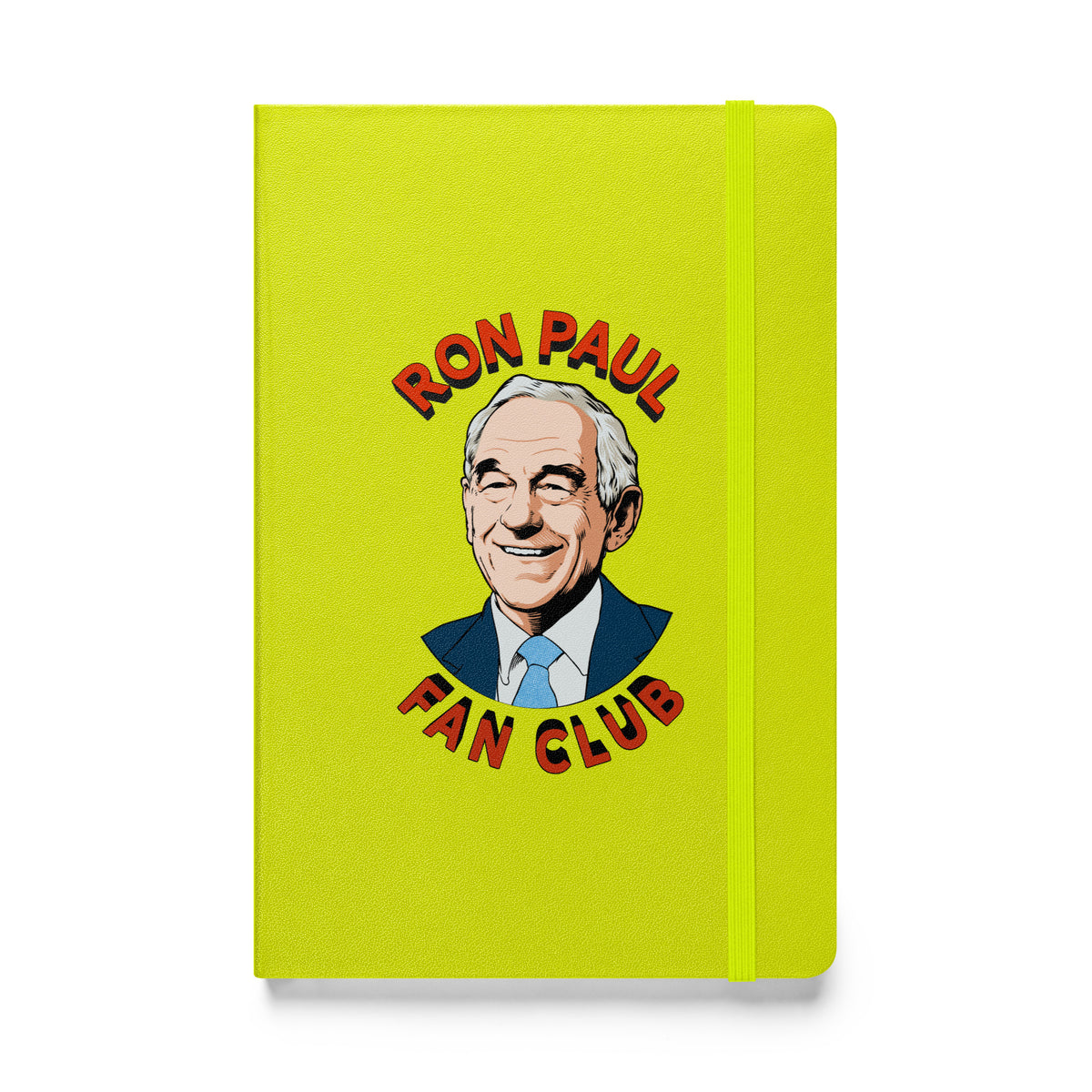 Ron Paul Fan Club Hardcover Bound Notebook