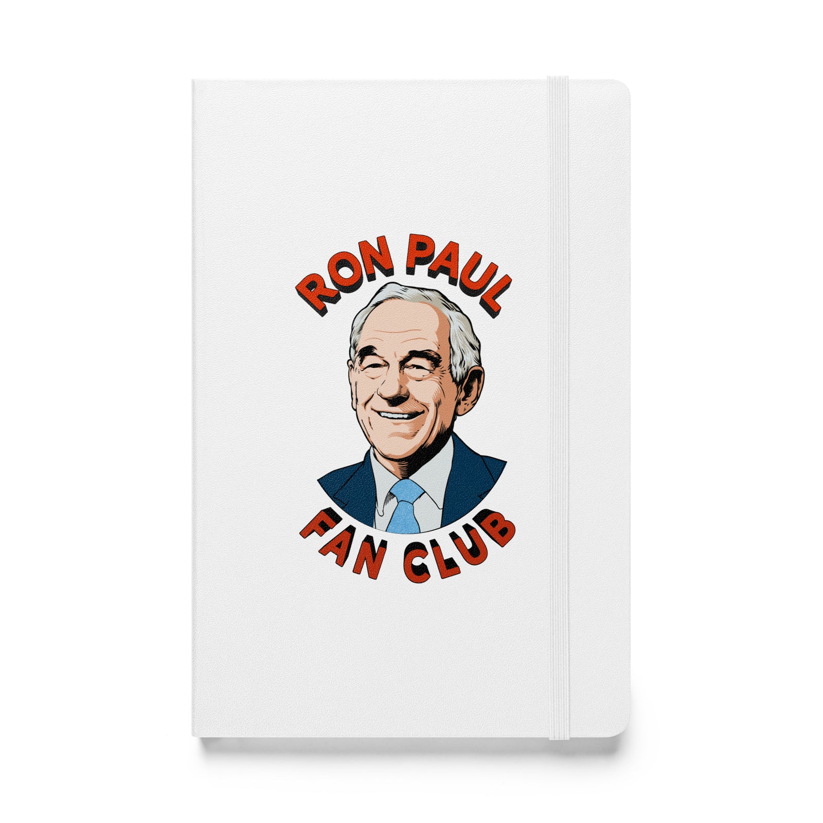 Ron Paul Fan Club Hardcover Bound Notebook