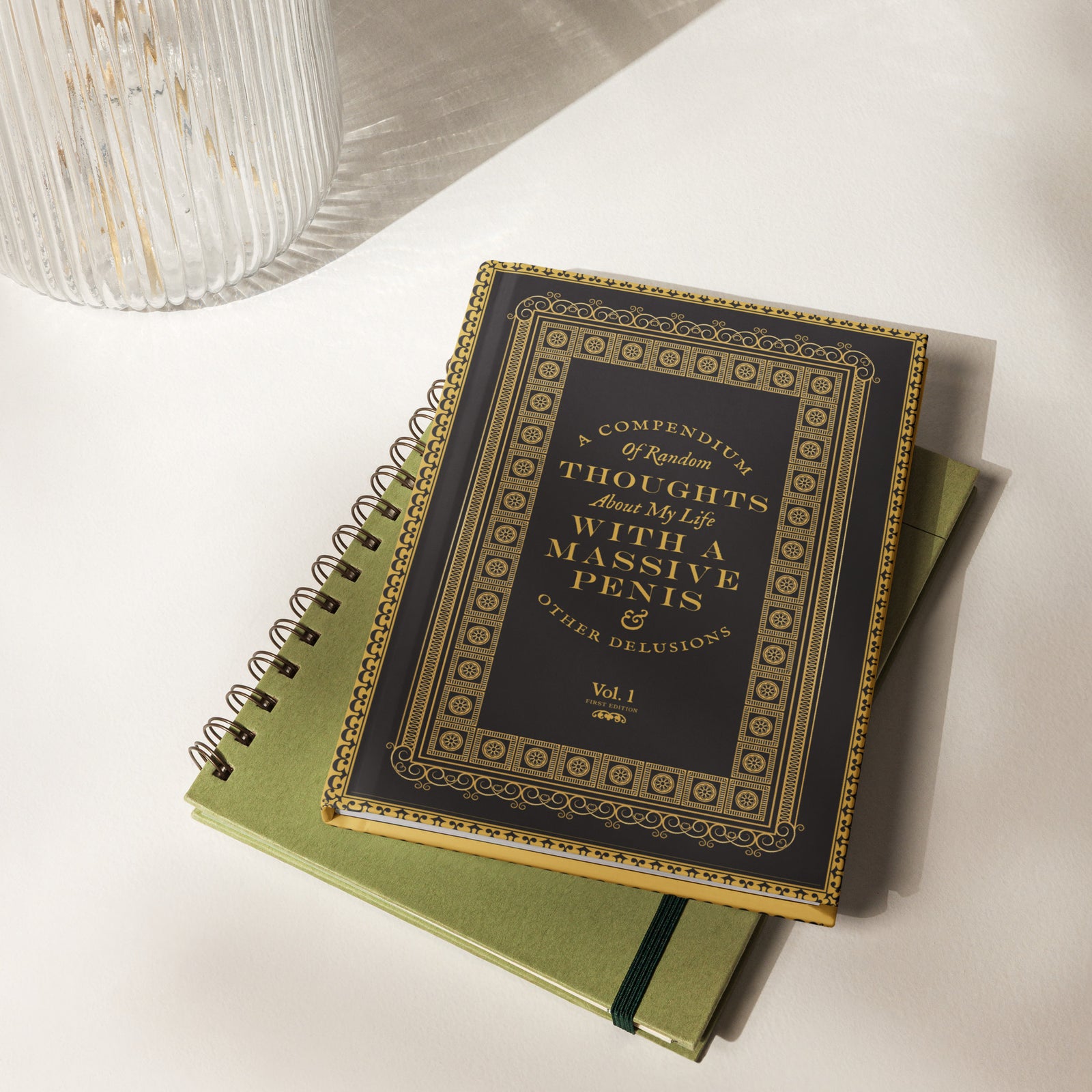 A Compendium of Random Thought Hardcover Journal