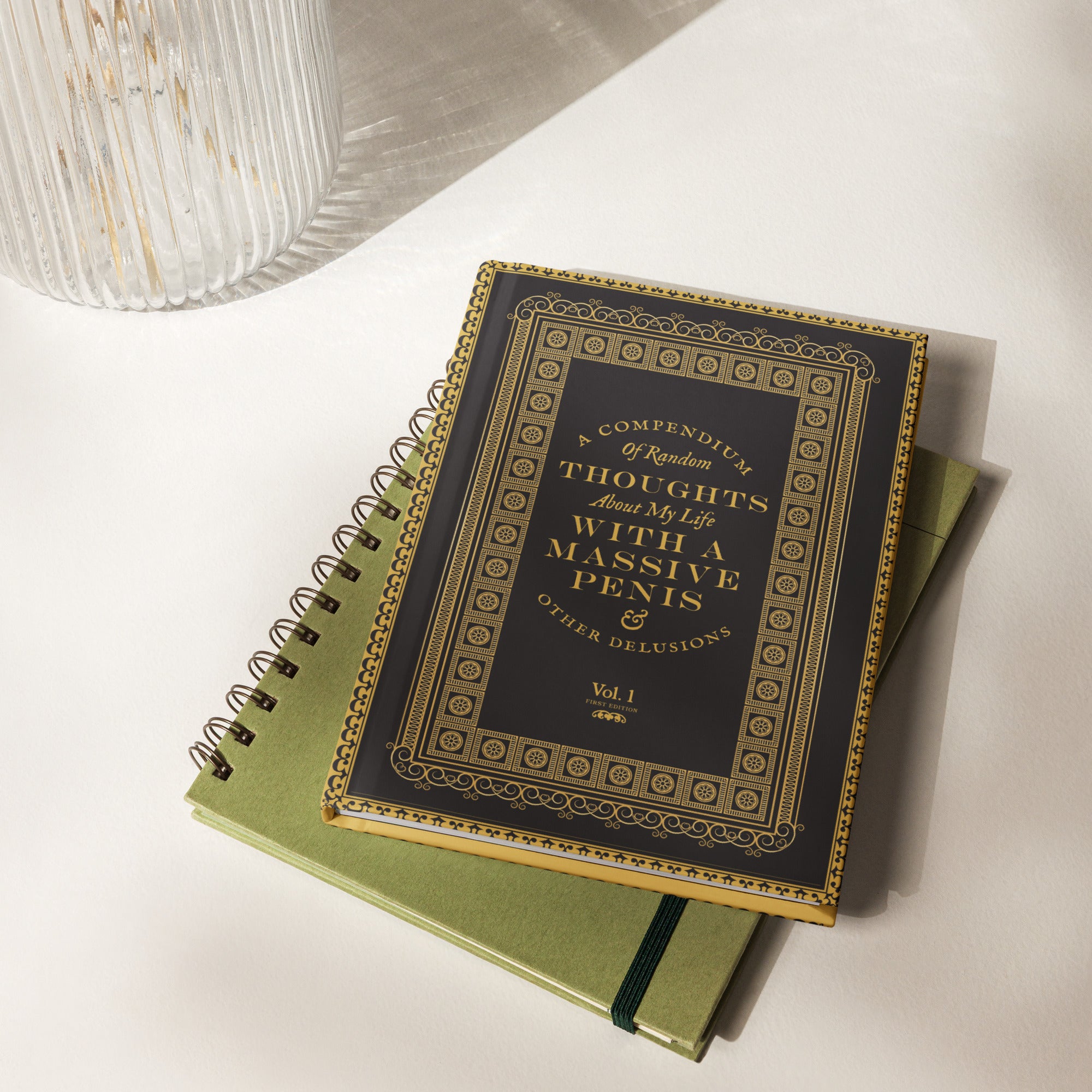 A Compendium of Random Thought Hardcover Journal