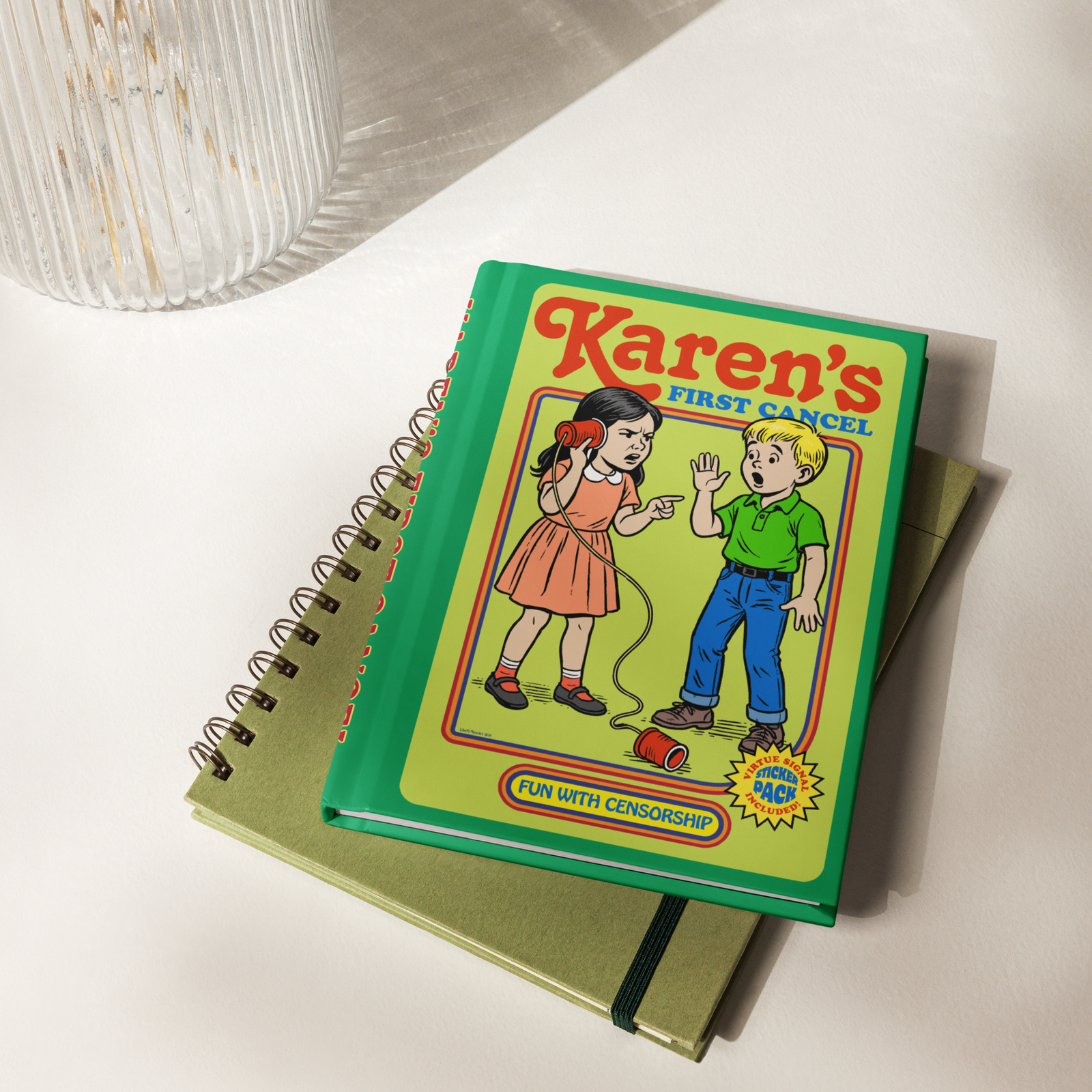 Karen's First Cancel Hardcover Journal