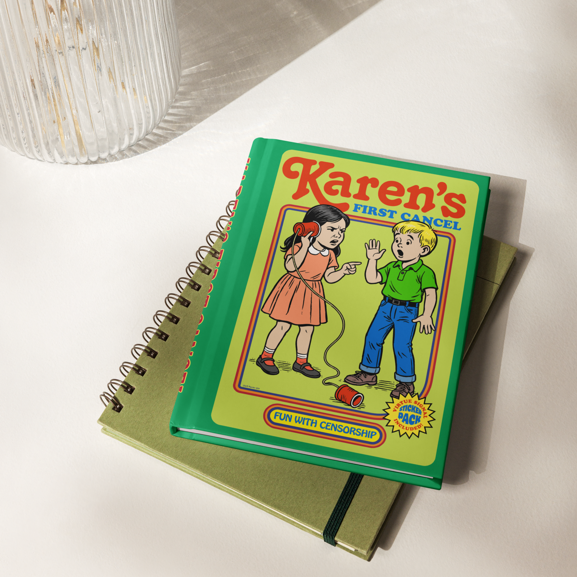 Karen's First Cancel Hardcover Journal