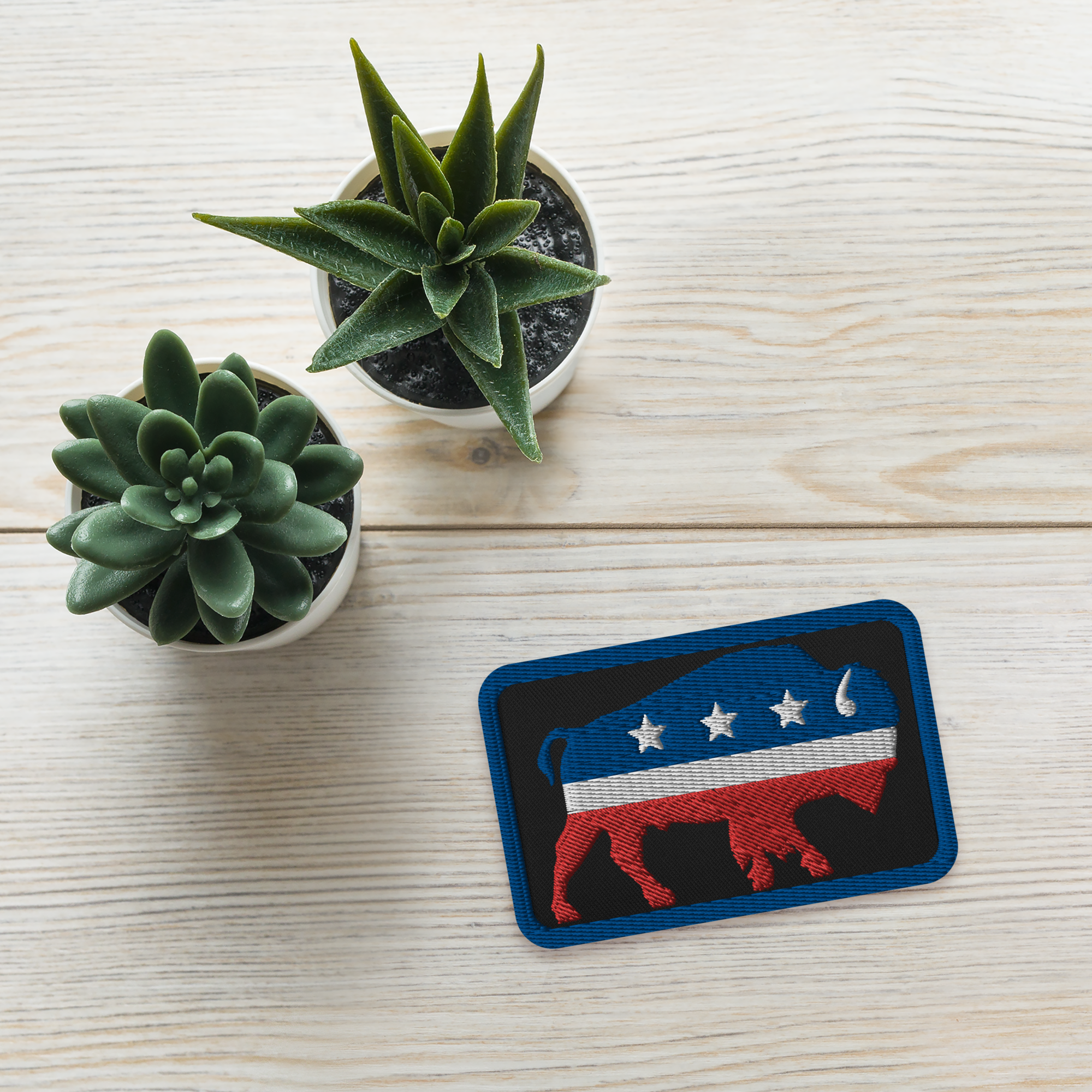 Bison Independent Rectangle Patch