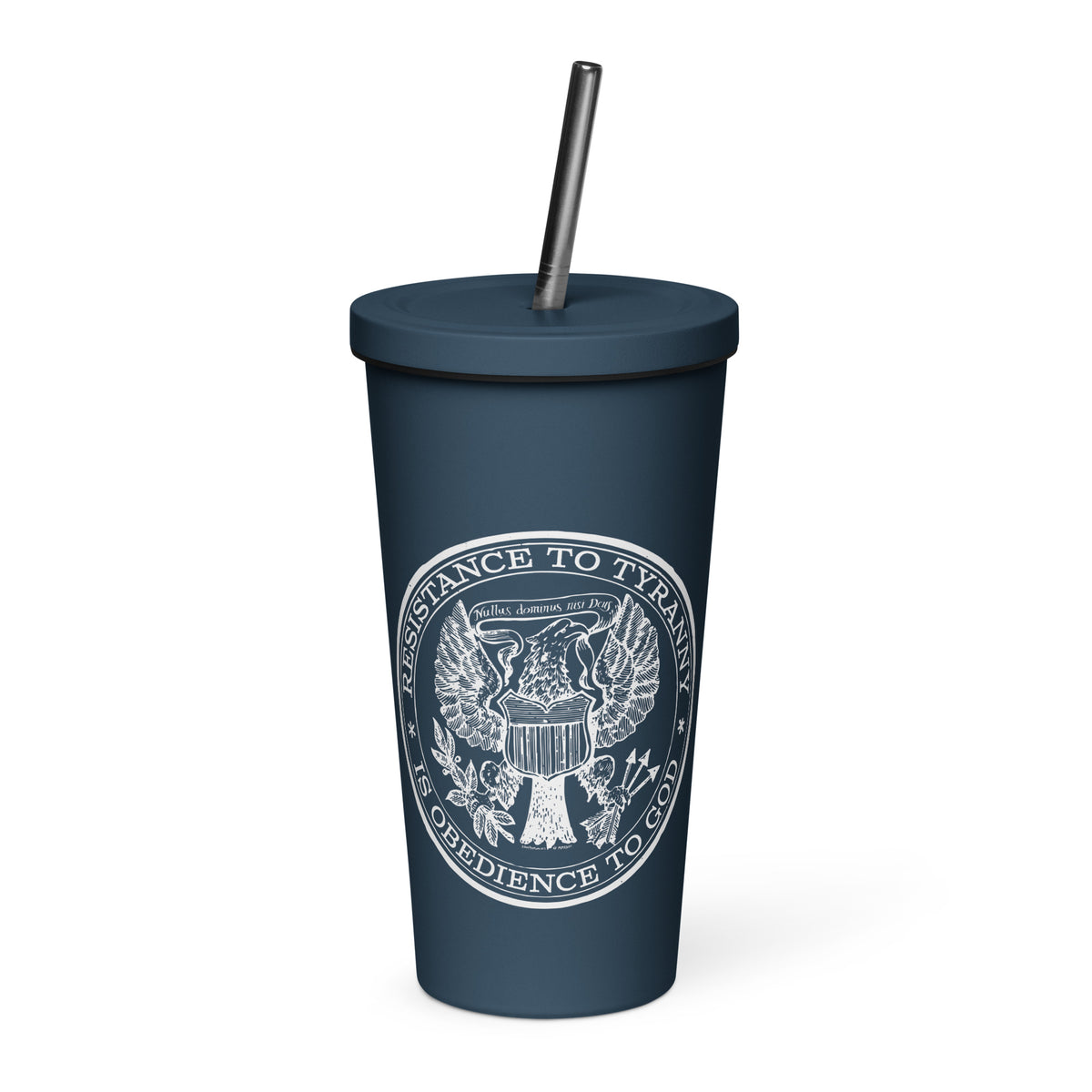 An Appeal to Heaven Insulated Tumbler with Straw