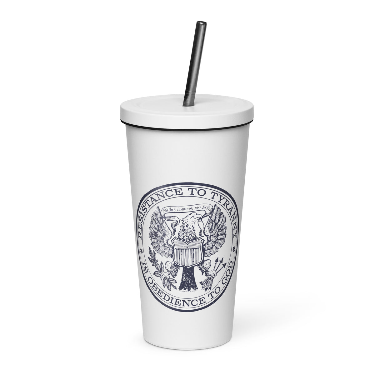 An Appeal to Heaven Insulated Tumbler with Straw