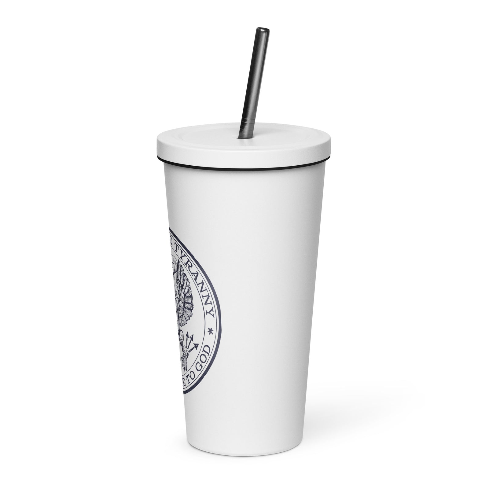 An Appeal to Heaven Insulated Tumbler with Straw
