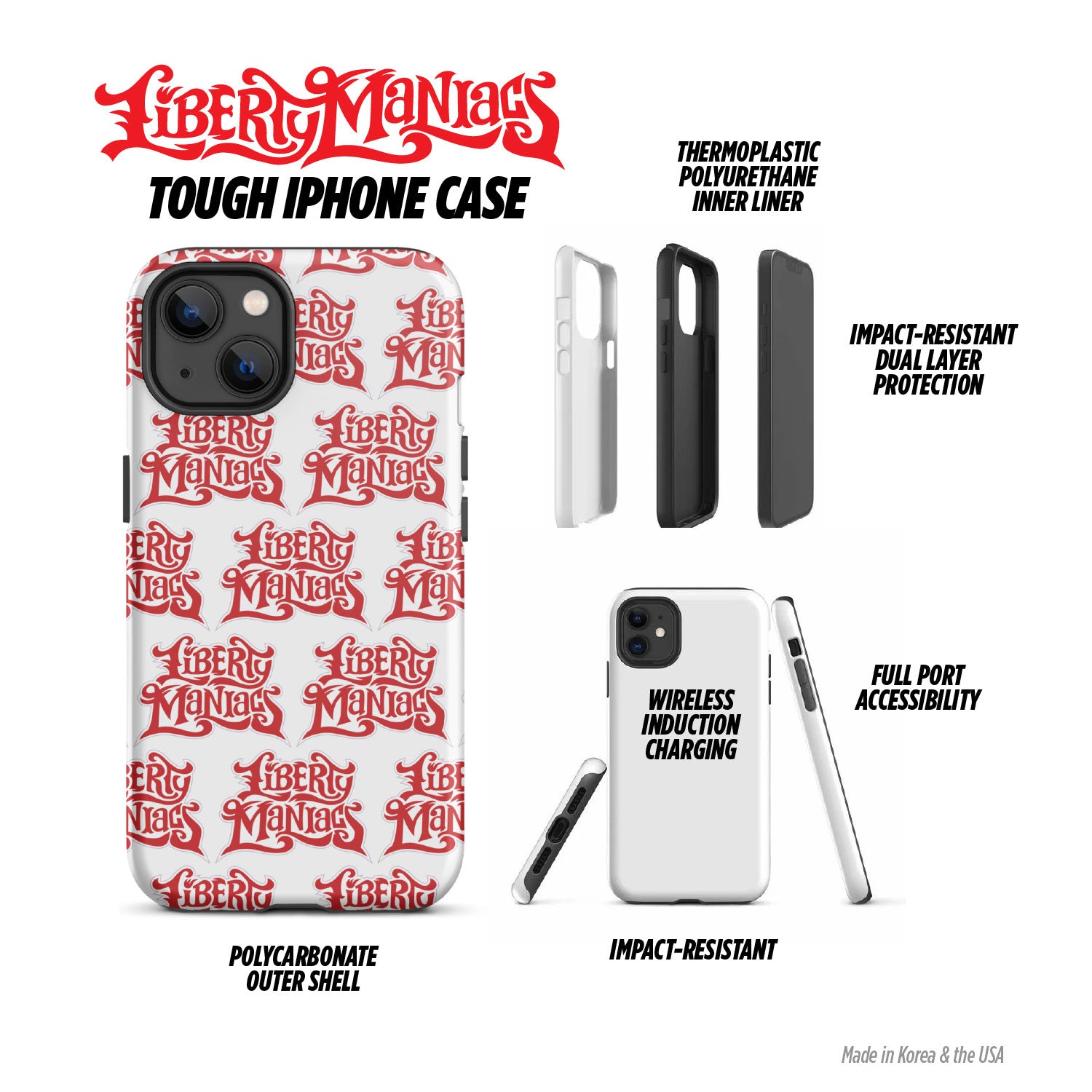 Erbsenmuster Pea Pattern Camo Tough Case for iPhone®