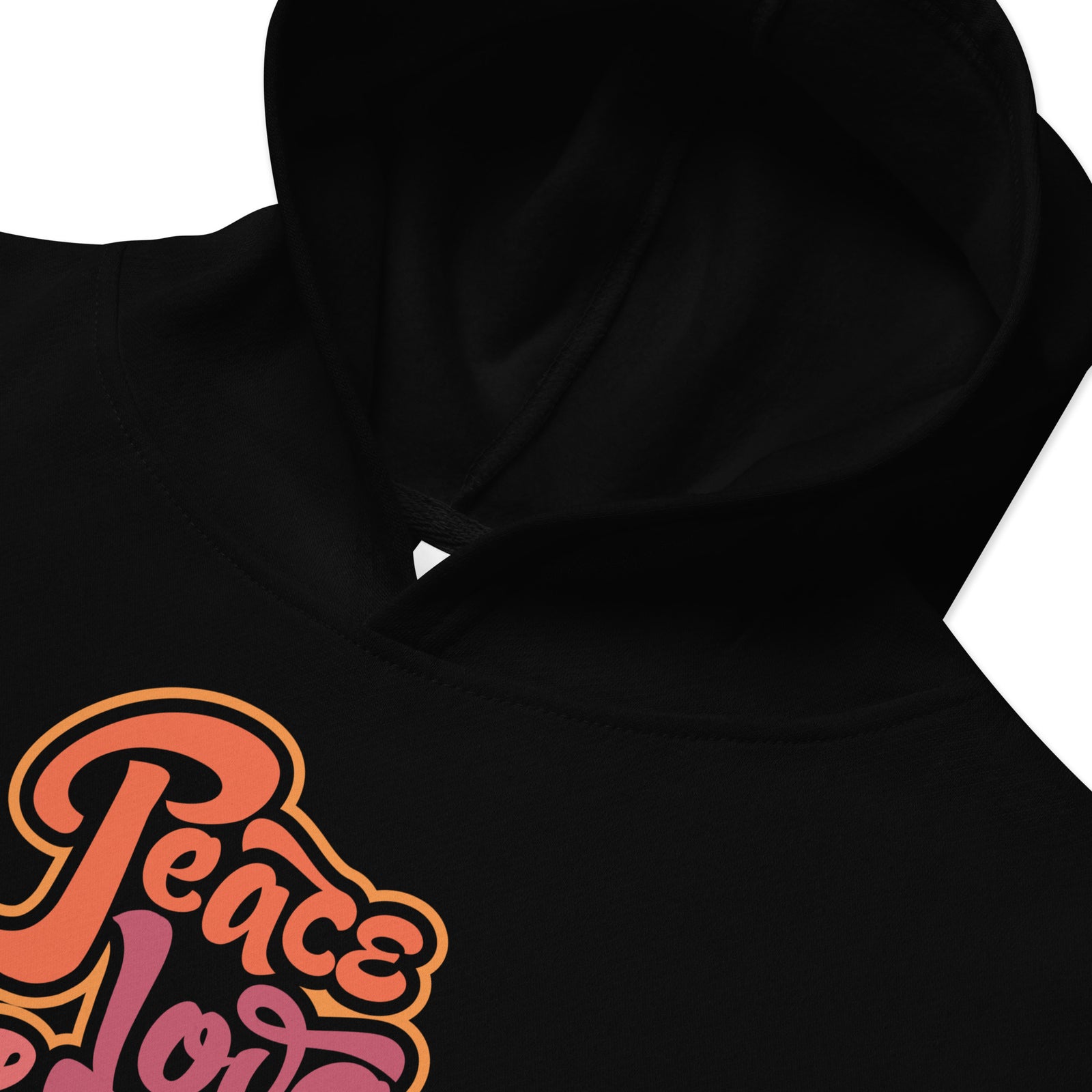 Peace Love Liberty Kids fleece hoodie