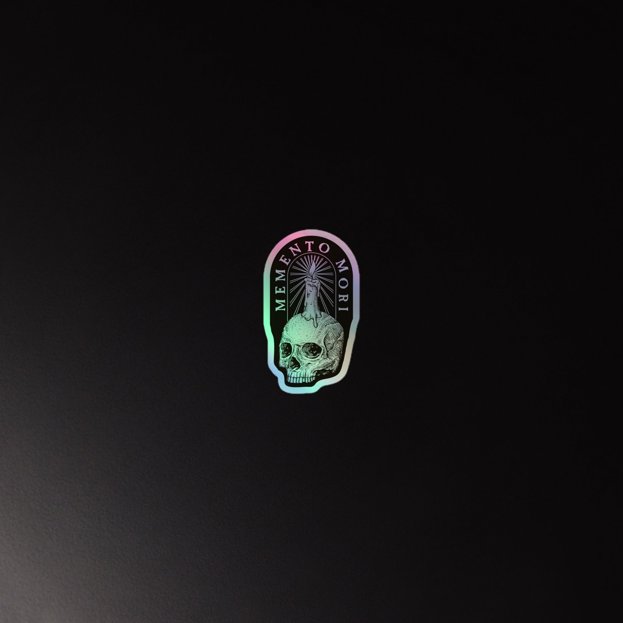 Memento Mori Holographic stickers