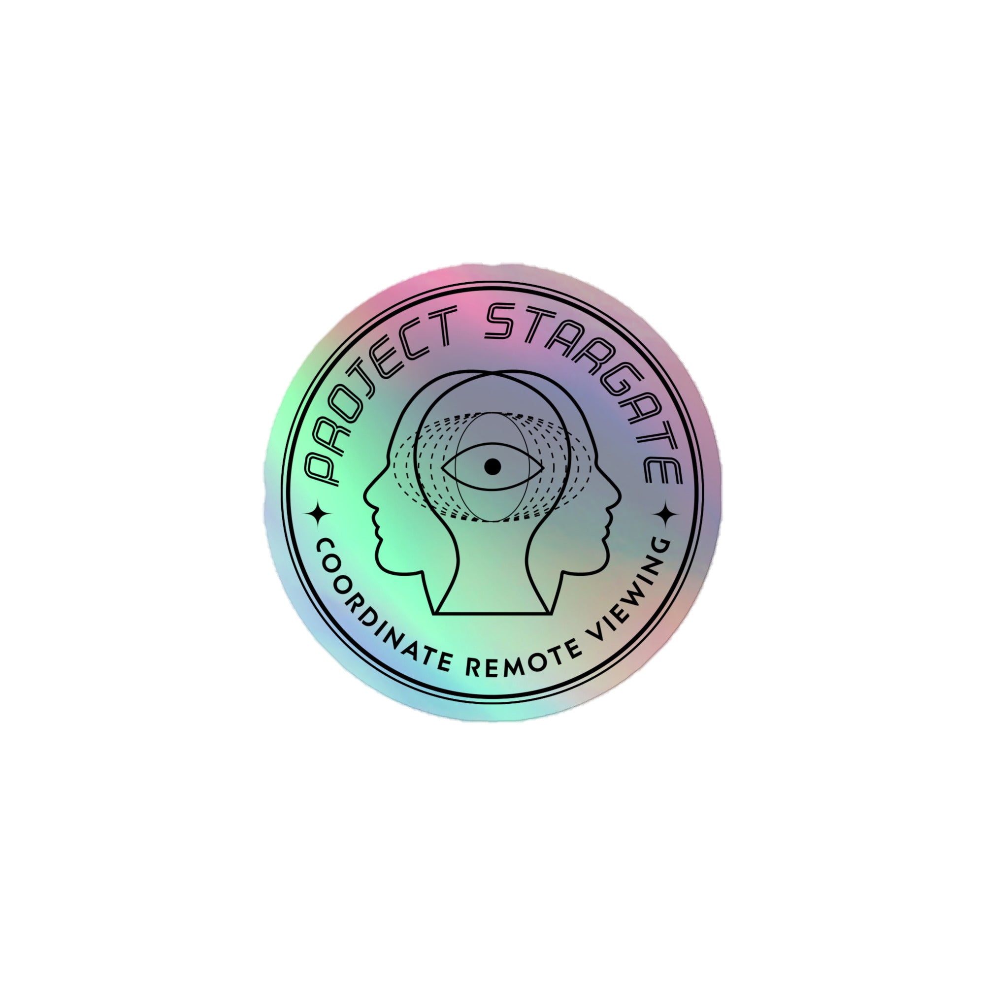 Project Stargate Holographic stickers