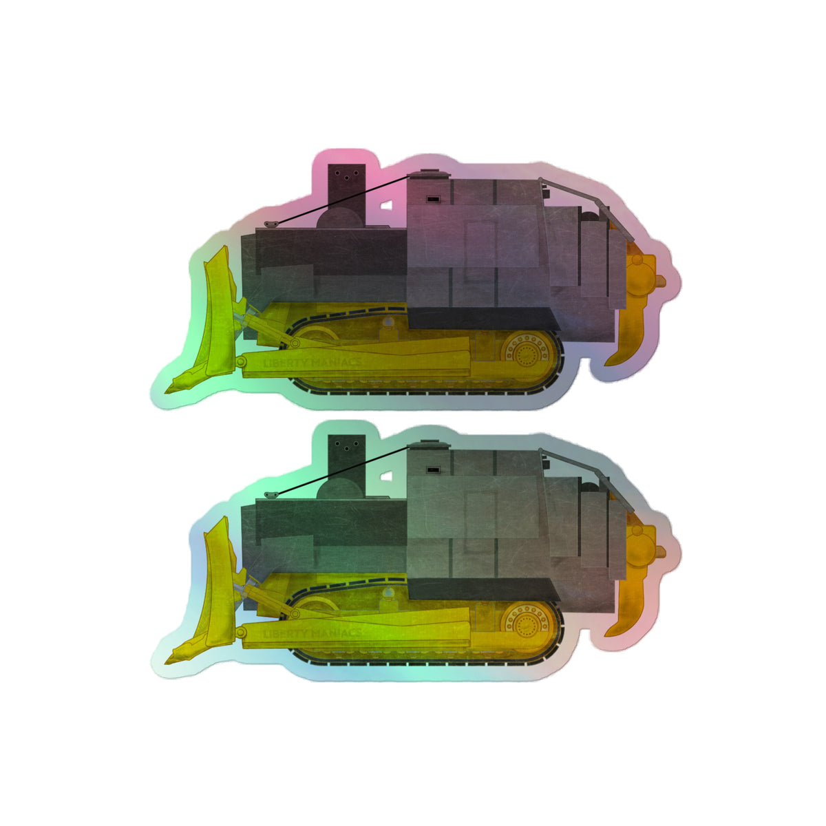 Killdozer Holographic Stickers