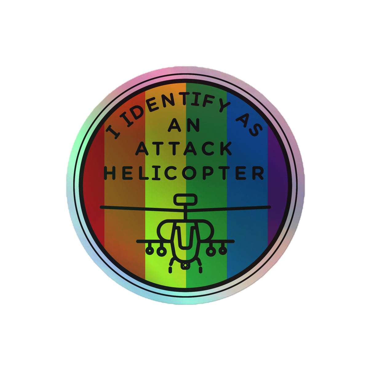 Holographic stickers