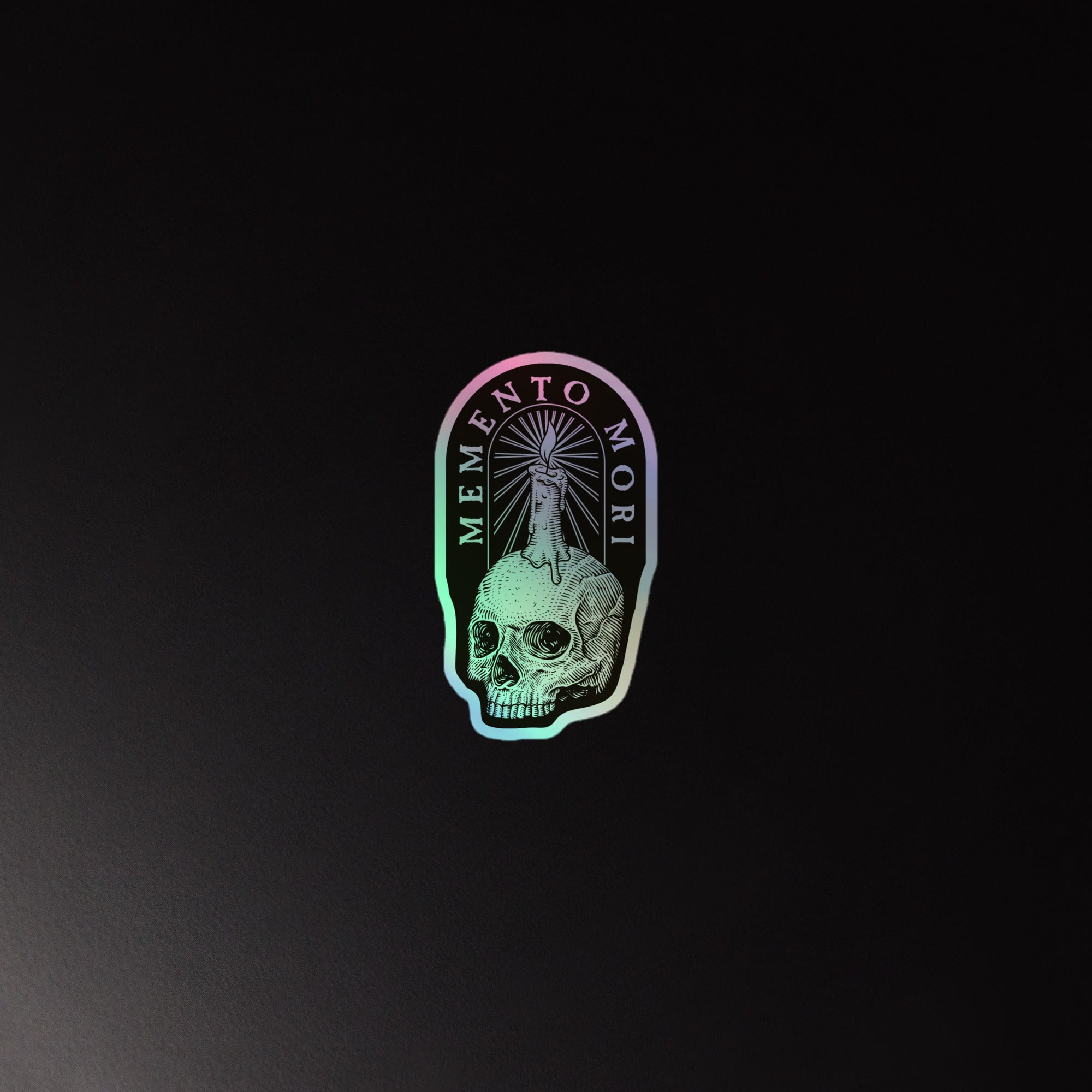 Memento Mori Holographic stickers