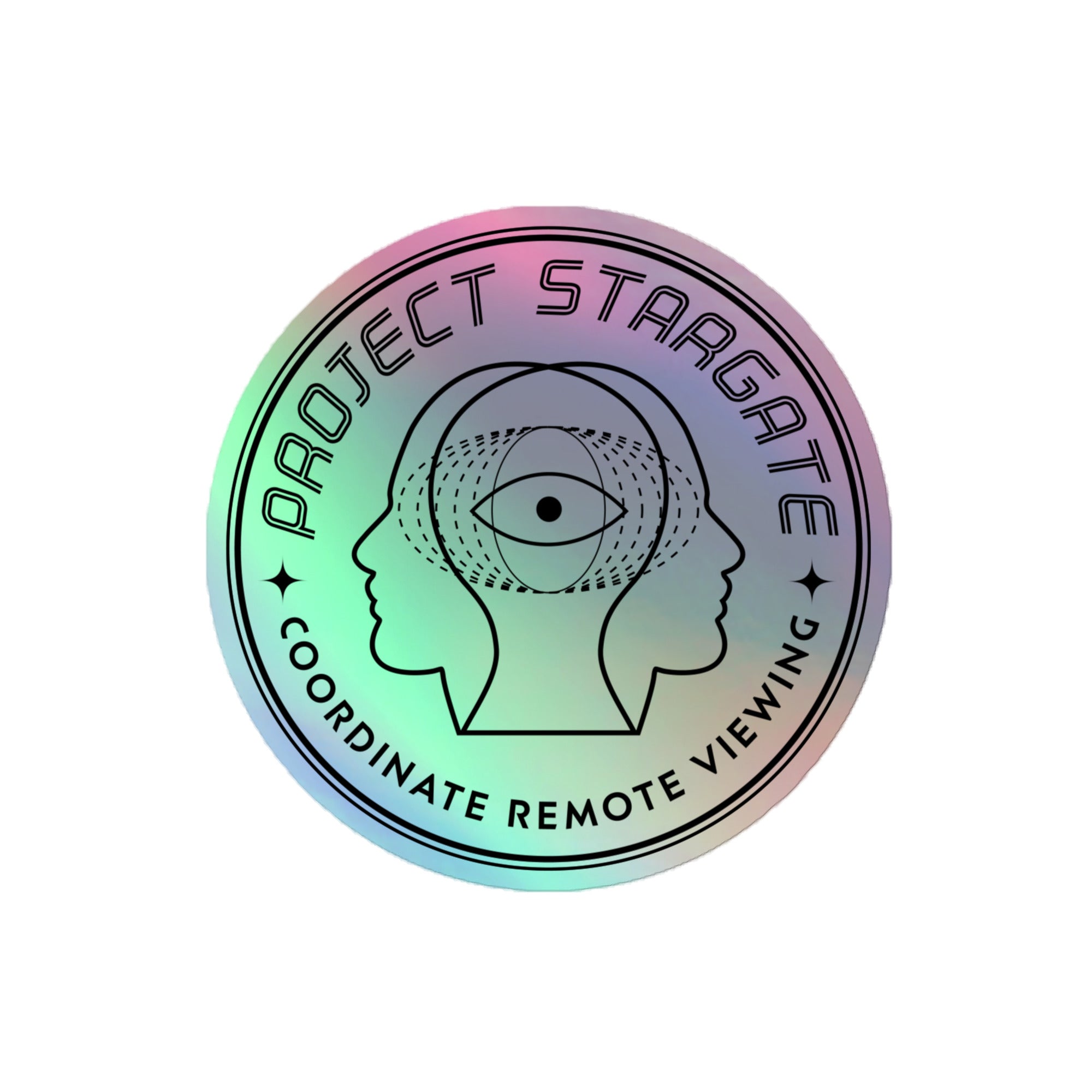 Project Stargate Holographic stickers