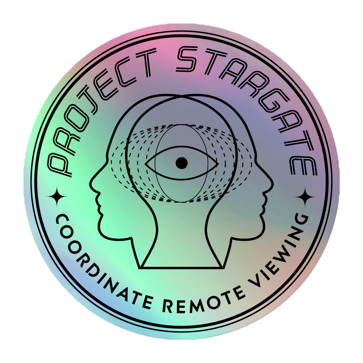 Project Stargate Holographic stickers