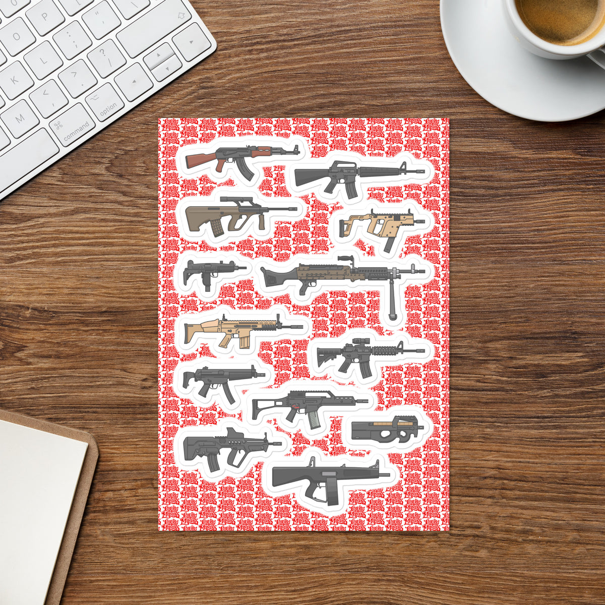 Modern Arsenal Sticker sheet