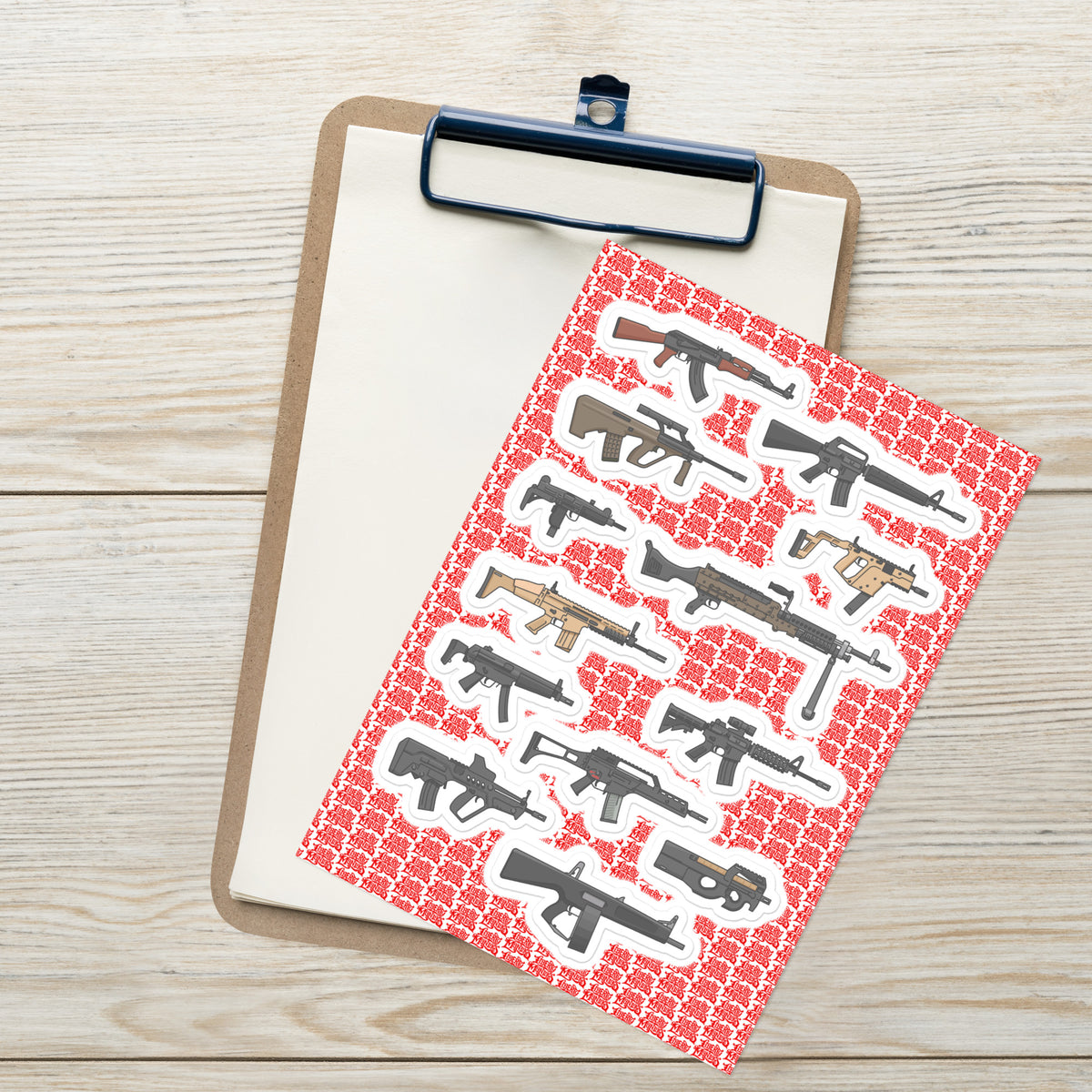 Modern Arsenal Sticker sheet