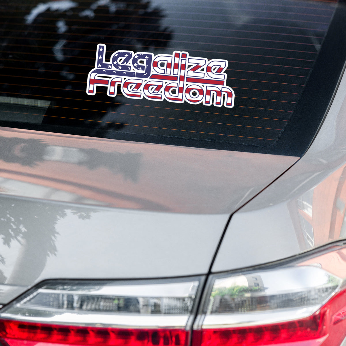 Legalize Freedom Bumper Sticker