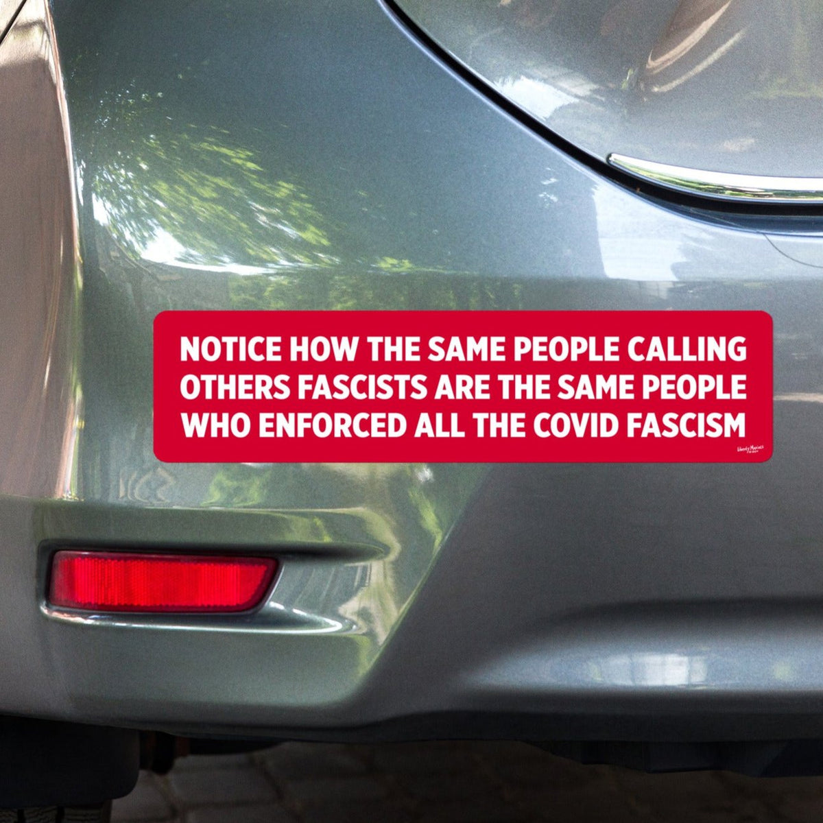 Same People Irony Jumbo Bumper Sticker