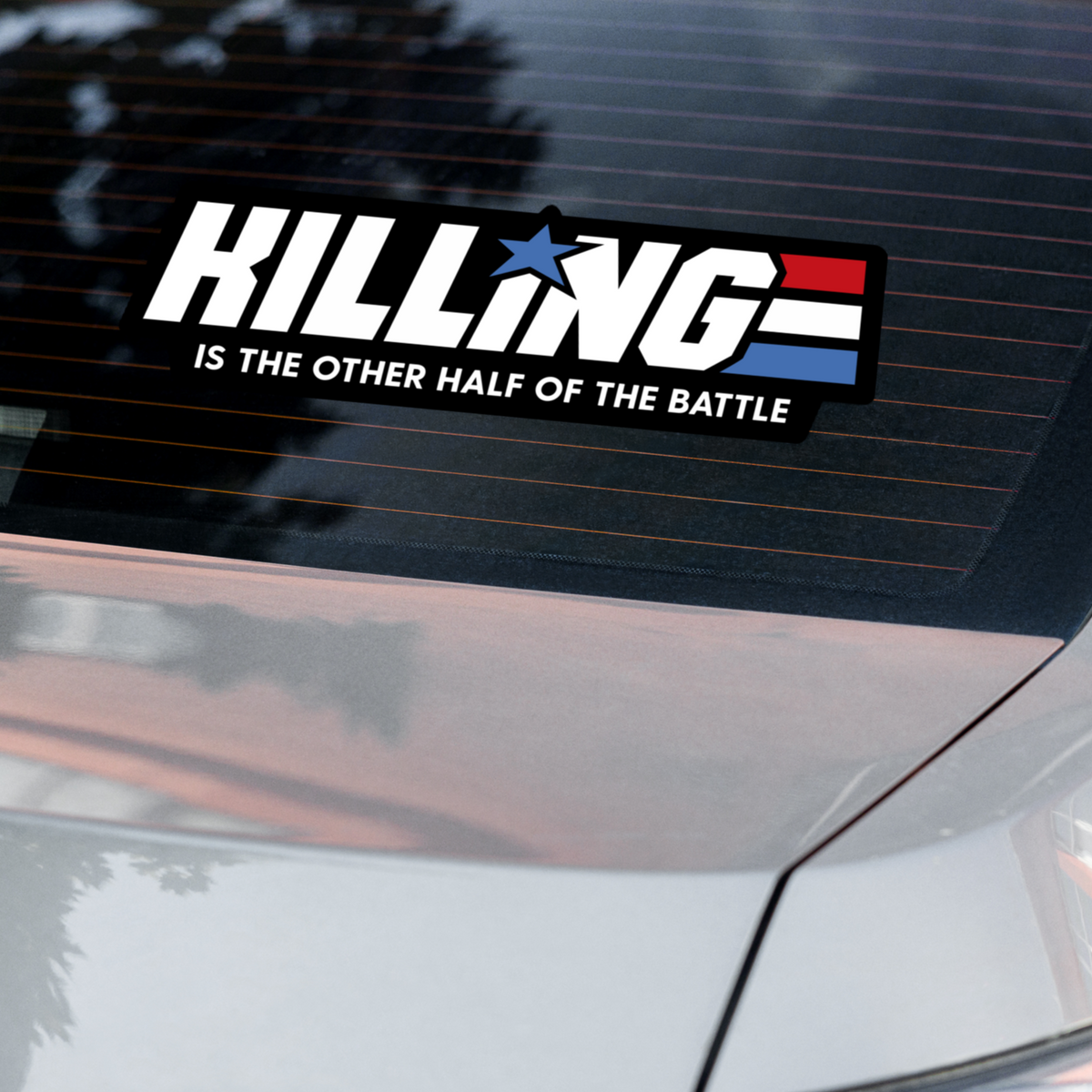 The Other Half of the Battle Bumper Sticker