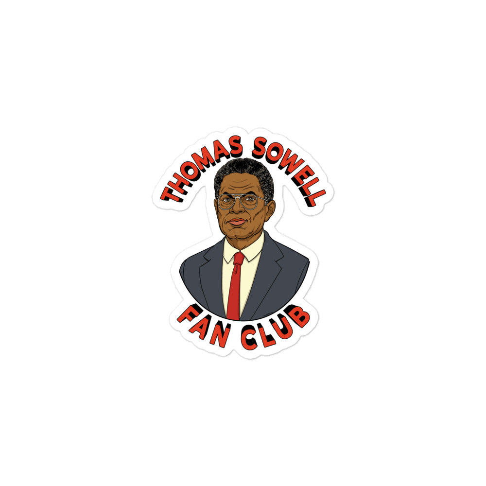 Thomas Sowell Fan Club Sticker