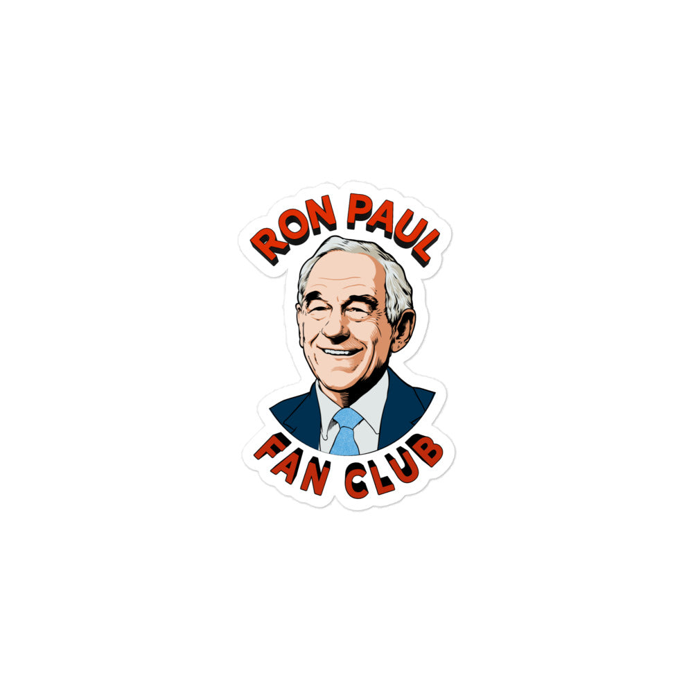 Ron Paul Fan Club Sticker