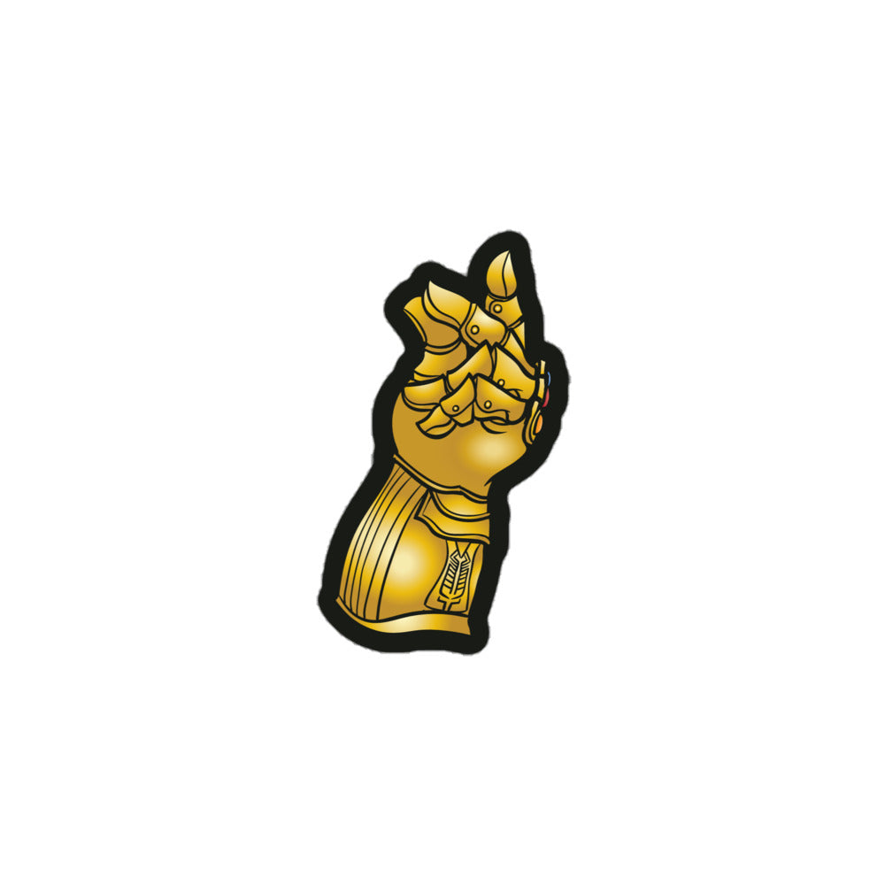 Infinity Gauntlet Snap Sticker