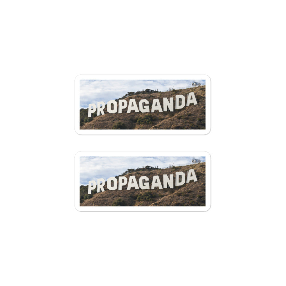 Hollywood Propaganda Sticker