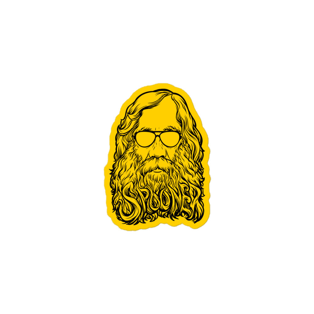 Lysander Spooner Too Cool For Rules Sticker