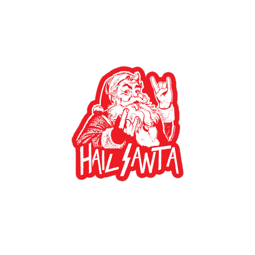 Hail Santa Sticker