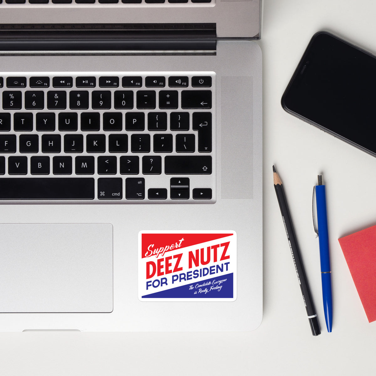 Deez Nutz for President Sticker
