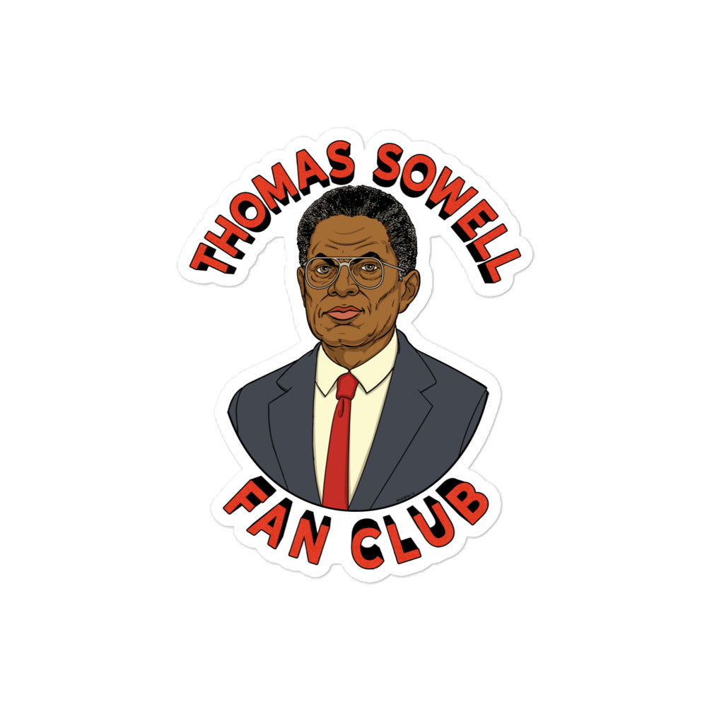 Thomas Sowell Fan Club Sticker