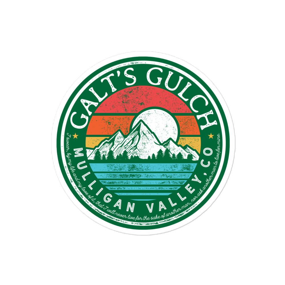 Galt&#39;s Gulch Sticker