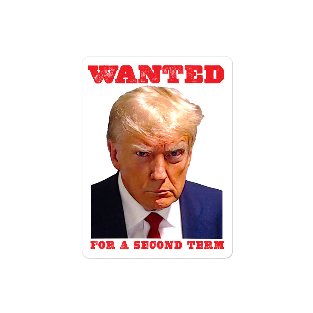 Donald Trump Mugshot Sticker