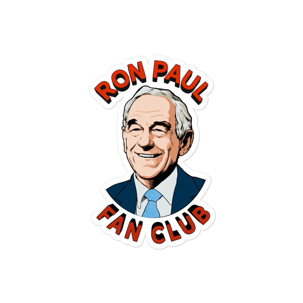 Ron Paul Fan Club Sticker